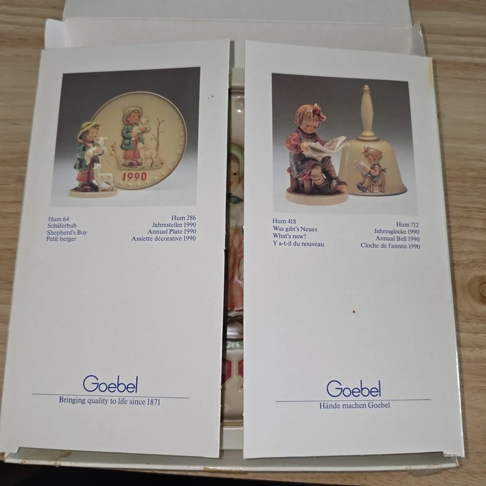 Goebel Hummel 1990 Annual Plate 